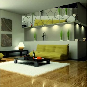 Luxusné nálepky a dekorácie na stenu – 3D, zrkadlové, na mieru  I SENTOP SV000005S - 20x20 cm - 1kus