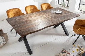 Jedálenský stôl Genesis Vintage 200cm akáciová hnedá