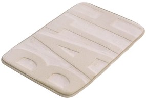 Erga Basic, kúpeľňová predložka 60x40 cm, model 5, béžová, ERG-07898
