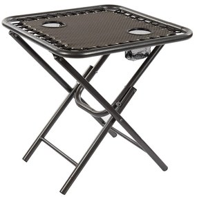 2 ks záhradných ležadiel zero gravity so stolom