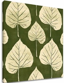 Obraz na plátne Zelené Listy - Botanický Motív
