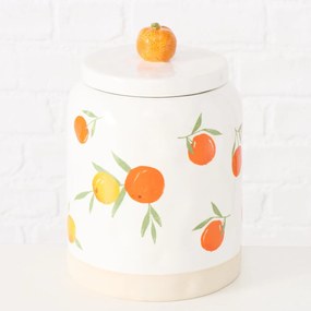 Keramická dóza s citrusmi Fruits