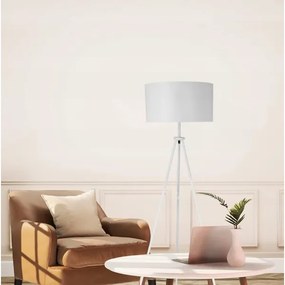 Stojacia lampa 1xE27/40W/230V biela