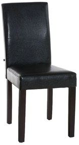 Jedálenská stolička Inn, nohy tmavo hnedé - Hnedá