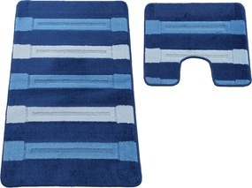 DY Kúpeľňová súprava Montana s výrezom Said XL tmavomodrá