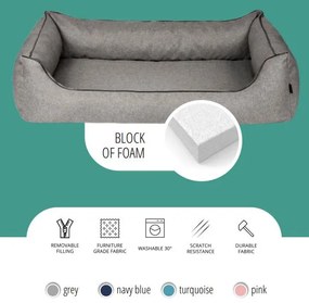 Ružový pelech pre psa Maxy Pastel Pink (L)