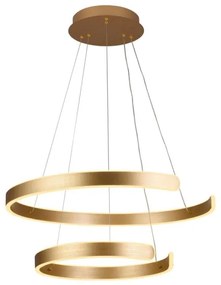 LED Stmievateľný luster na lanku LED/120W/230V 3000-6500K + diaľkové ovládanie