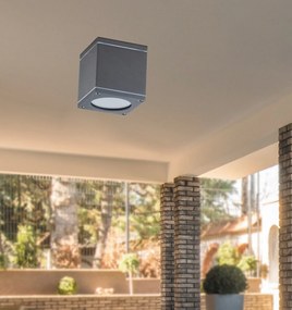 Rabalux AKRON vonkajšie stropné svietidlo max. 35W | GU10 | IP54 - antracit