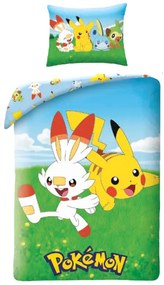 HALANTEX Obliečky Pokémon jar  Bavlna, 140/200, 70/90 cm