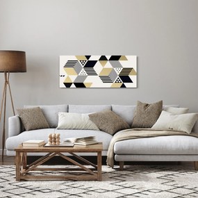 Obraz - Geometrické tvary N⁰1 (120x50 cm)