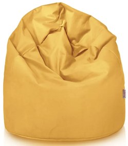 Plyšový sedací vak SAKO Horčicový