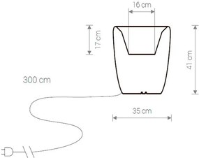 Svietidlo Nowodvorski FLOWERPOT 9711