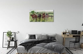 Obraz plexi Art jazda na koni 100x50 cm