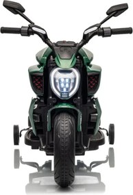 LEAN CARS Bentley Ducati Diavel V4 XMX656 batéria motocykel zelená