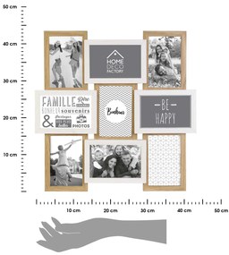 Nástenný fotorámik Mura 44x44,5 cm