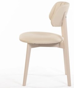MARY UP DREVENÁ STOLIČKA beige