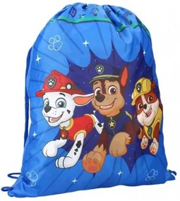 Vadobag - Vrecko / vak na prezúvky Tlapková patrola - PAW PATROL / Marshall, Chase, Ruble / 44 x 37 cm