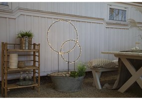 Svietiaci dekoračný LED kruh Star Trading Barlumi, výška 120 cm