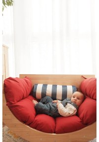 Zamatový detský vankúšik Stripes – Playmobil