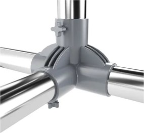 Vešiakový stojan na kolieskach LLR01G