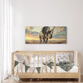 Obraz - Triceratops (120x50 cm)