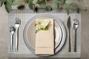 Podložka pod tanier KARA biela (6 ks)