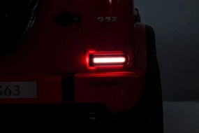LEAN CARS Elektrické autíčko Mercedes G63 XXL červené 4x4