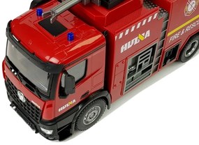 LEAN TOYS Hasičské auto Huina 1562 na diaľkové ovládanie 2,4GHz 1:14 červené RTR