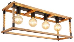 Globo 15691-4D - Stropné svietidlo VERNON 4xE27/60W/230V