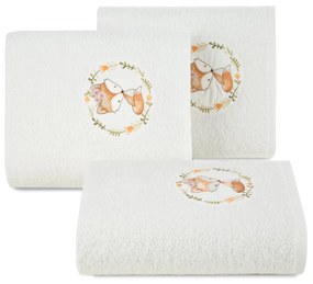 SADA DETSKÝCH UTERÁKOV BABY44 3KS 70X140 CM BIELA