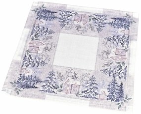 Forbyt Vianočné prestieranie Zimná nostalgia, 30 x 45 cm, súprava 4 ks