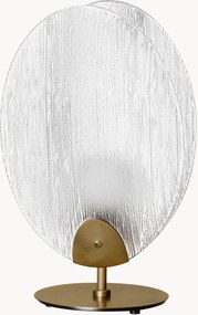 Ručne vyrobená veľká stolová LED lampa Shelina