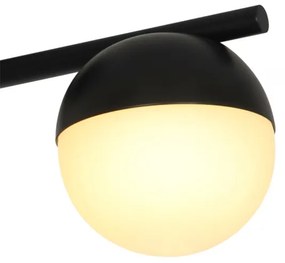 Nordlux - Prisadený luster CONTINA 3xG9/5W/230V čierna