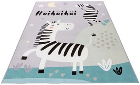 Obsession, Detský kusový koberec Magic Kids ML 103 Daze, 160x230, fialová, detská izba