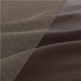 Rohová rozkladacia sedačka LUGO cappuccino / hnedá