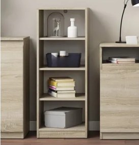 Polovysoký regál Carlos, dub sonoma, šírka 40 cm%
