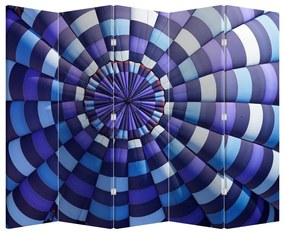 Paraván - Štruktúra lietajúceho balóna (210x170 cm)