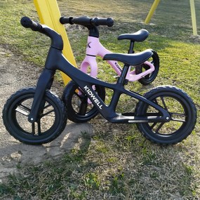 Kidwell Jogo balančný bicykel ružový – ľahký nylonový rám, EVA kolesá 28 cm, do 30 kg