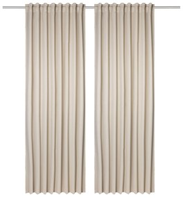 LIVARNO home Zatemňovacie závesy, 135 x 254 cm, 2 kusy (béžová) (100365987)