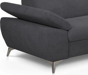 Trojsedák Gisele, antracitová látka