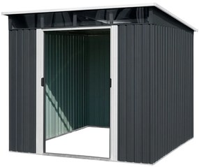 Záhradný domček BestBerg ZDSL-4A / 4,6 m² / 238 x 194 x 202 cm / šedá