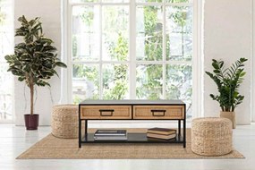 Dizajnový TV stolík Rajaram 95 cm viacfarebný