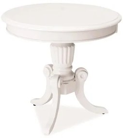 Konferenčný stolík Nevada D 60 cm biely