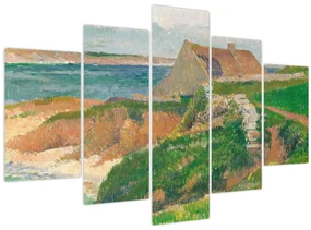 Obraz - Henri Moret, The Island of Raguenez, Brittany, reprodukcia (150x105 cm)