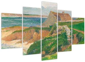 Obraz - Henri Moret, The Island of Raguenez, Brittany, reprodukcia (150x105 cm)