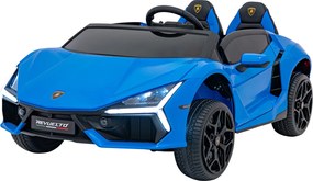Ramiz Lamborghini Revuelto XL vozidlo Modrá