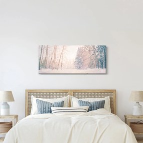 Obraz - Výhľad do lesa (120x50 cm)