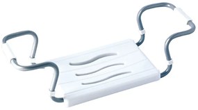 Spirella Nastaviteľné sedátko do vane, biela, 55–65 cm