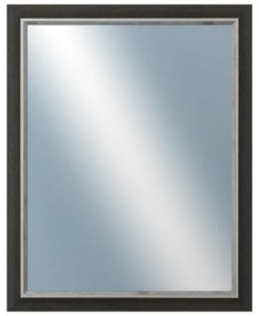 DANTIK - Zrkadlo v rámu, rozmer s rámom 40x50 cm z lišty TAIGA čierna (3108)