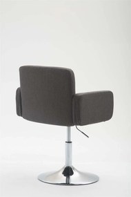 Kreslo L.A. Lounger látka - Tmavo sivá